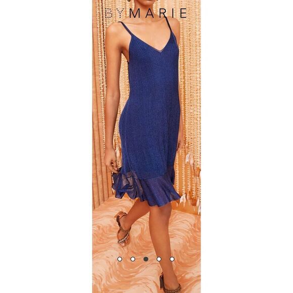 Ulla Johnson BIANCA DRESS in Midnight NWT Size Large - Picture 3 of 7